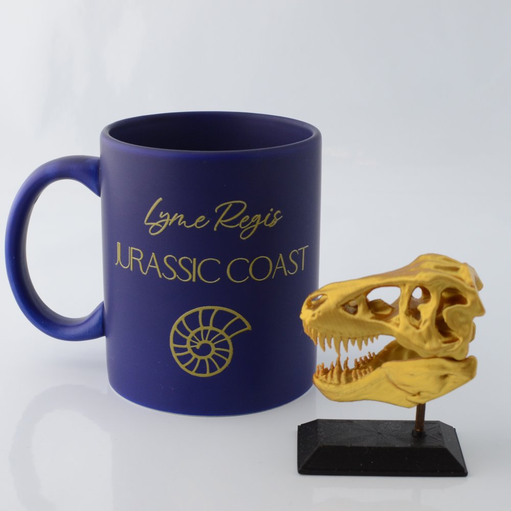 3D Printed T-Rex Skull Model