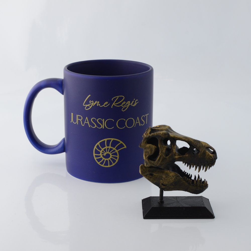 3D Printed T-Rex Skull Model