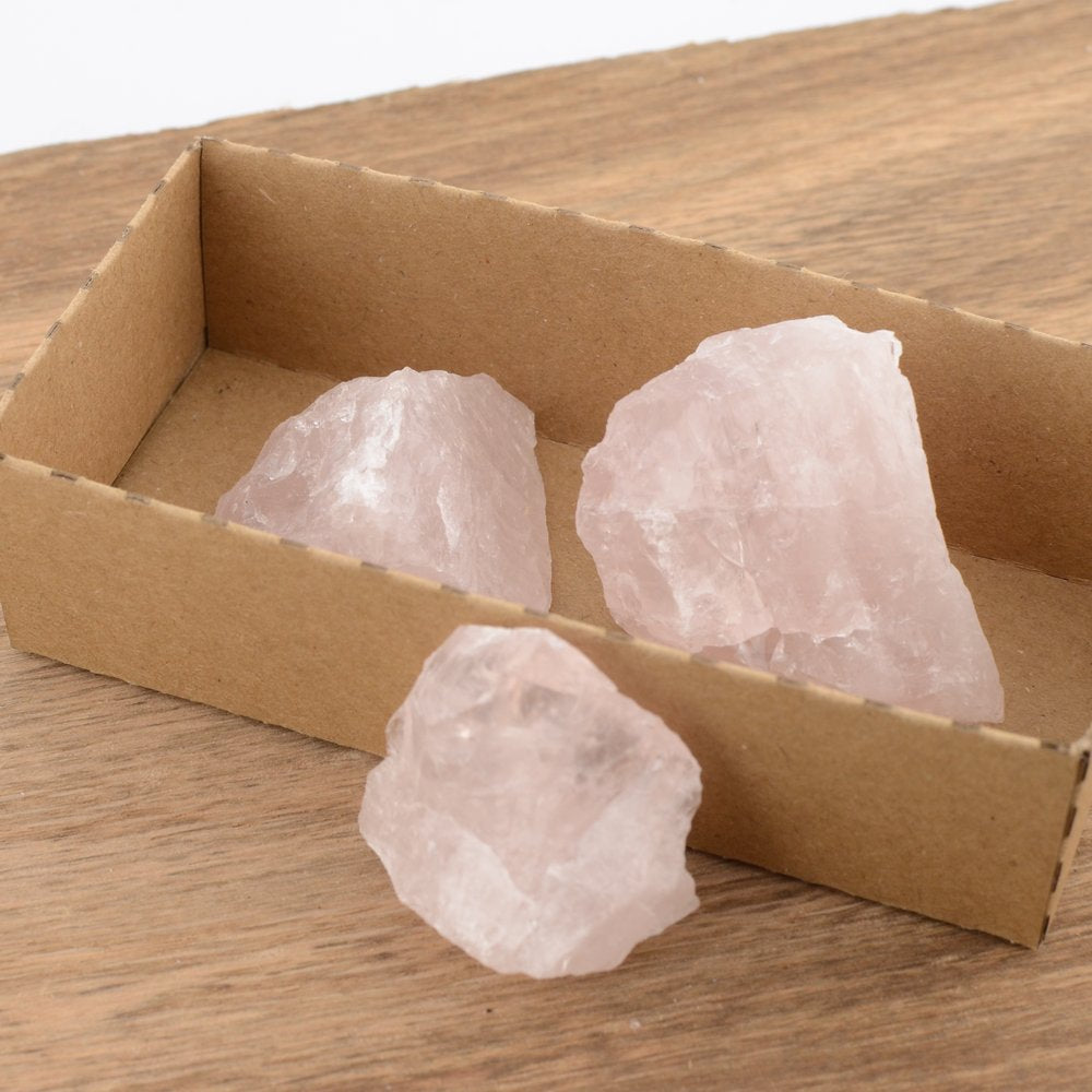 Rough Rose Quartz Chunk – 1 to 3cm