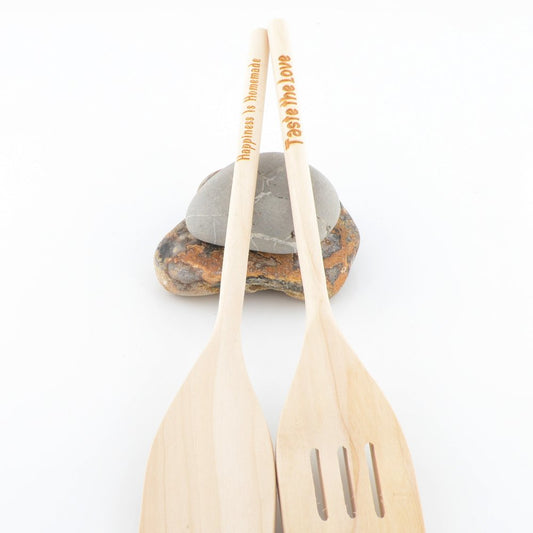 Engraved Wooden Spatula