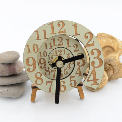 Spiral of Time Desktop Clock