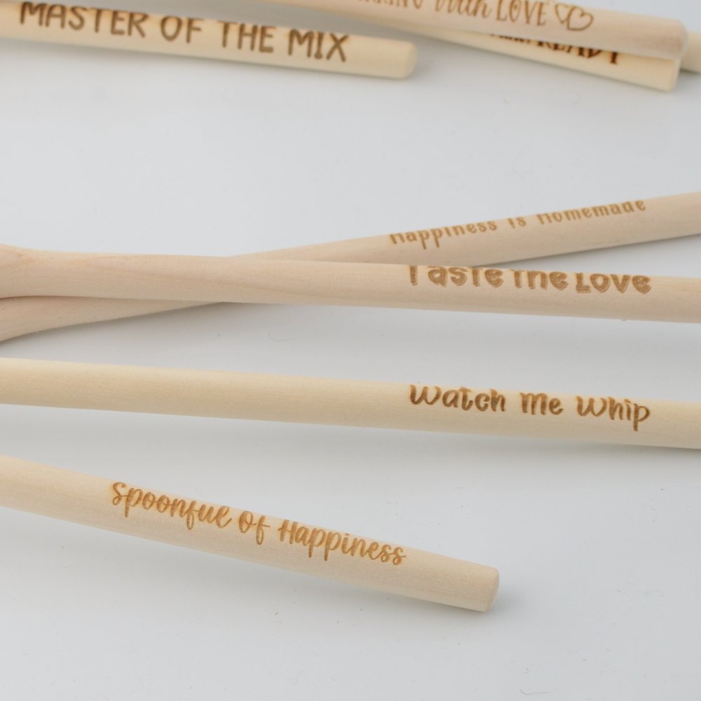 Engraved Wooden Spoon