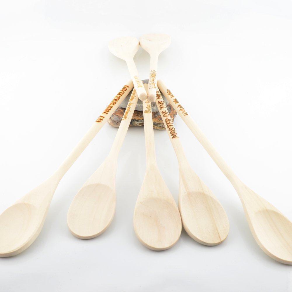 Engraved Wooden Spoon