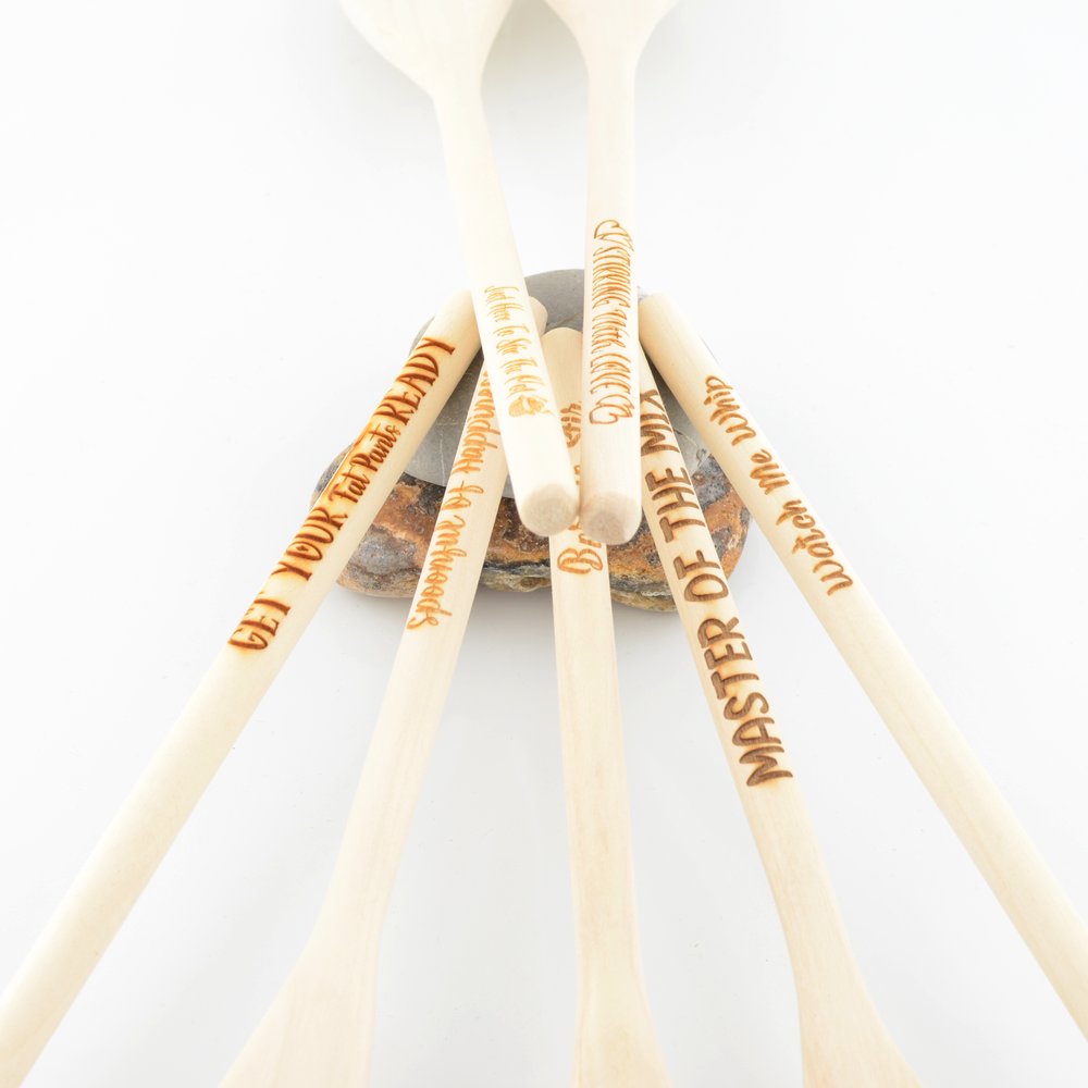 Engraved Wooden Spoon