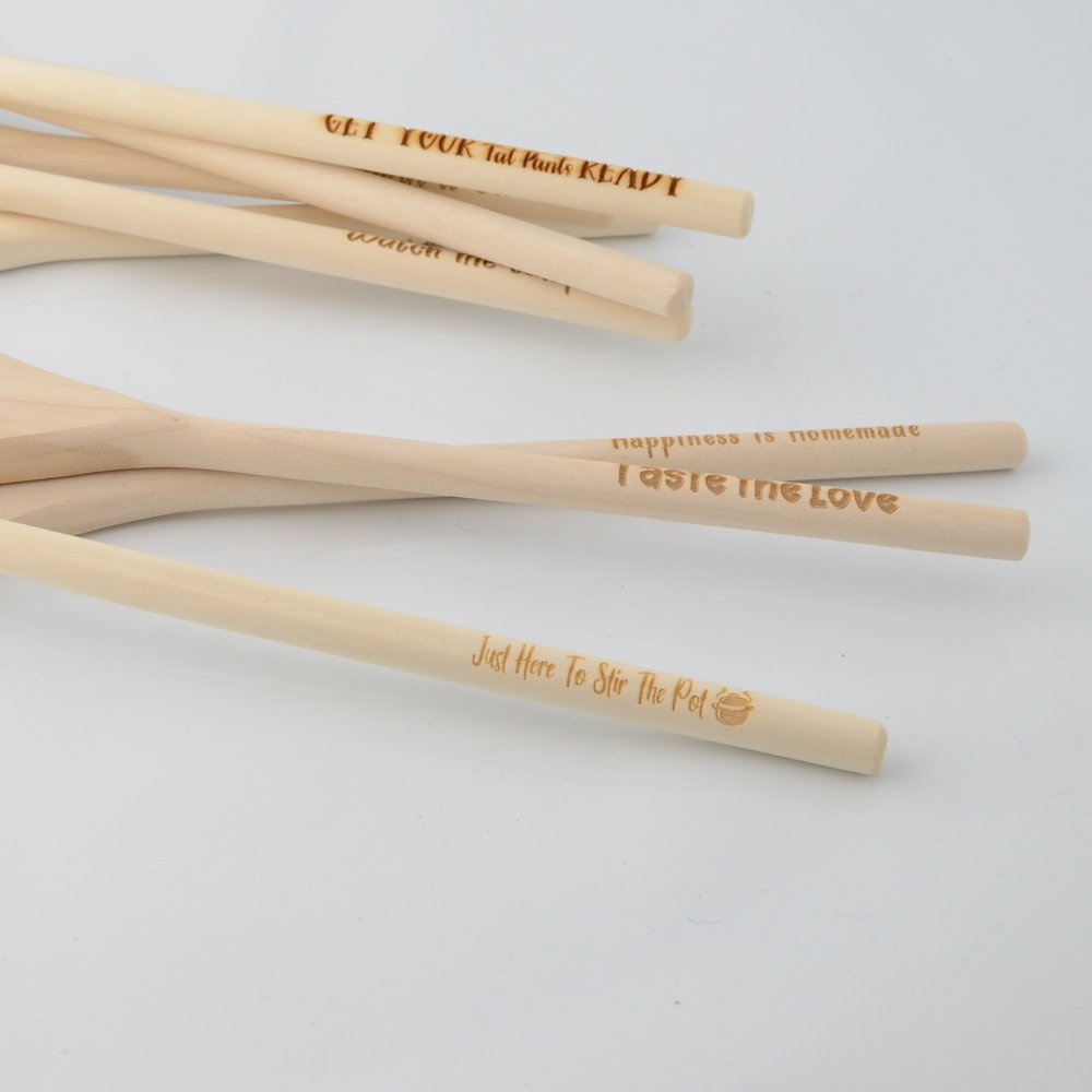 Engraved Wooden Spoon