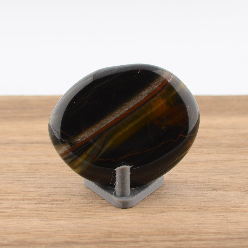 Blue & Gold Tiger’s Eye Palmstone – Approx. 4.5cm